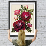 Rosen und Knospen Diamond Painting