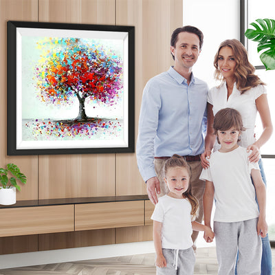 Roter Baum Diamond Painting