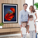 Roter Fisch Diamond Painting