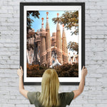 Sagrada Familia in Spanien Diamond Painting