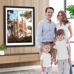 Sagrada Familia in Spanien Diamond Painting