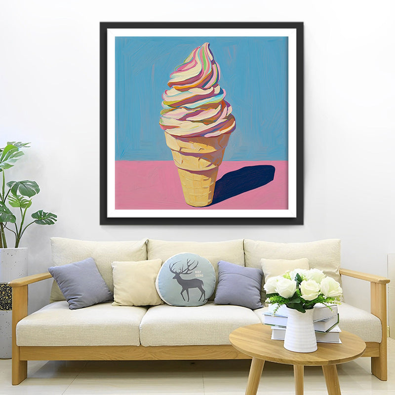 Sahnetüte Diamond Painting