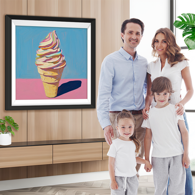 Sahnetüte Diamond Painting