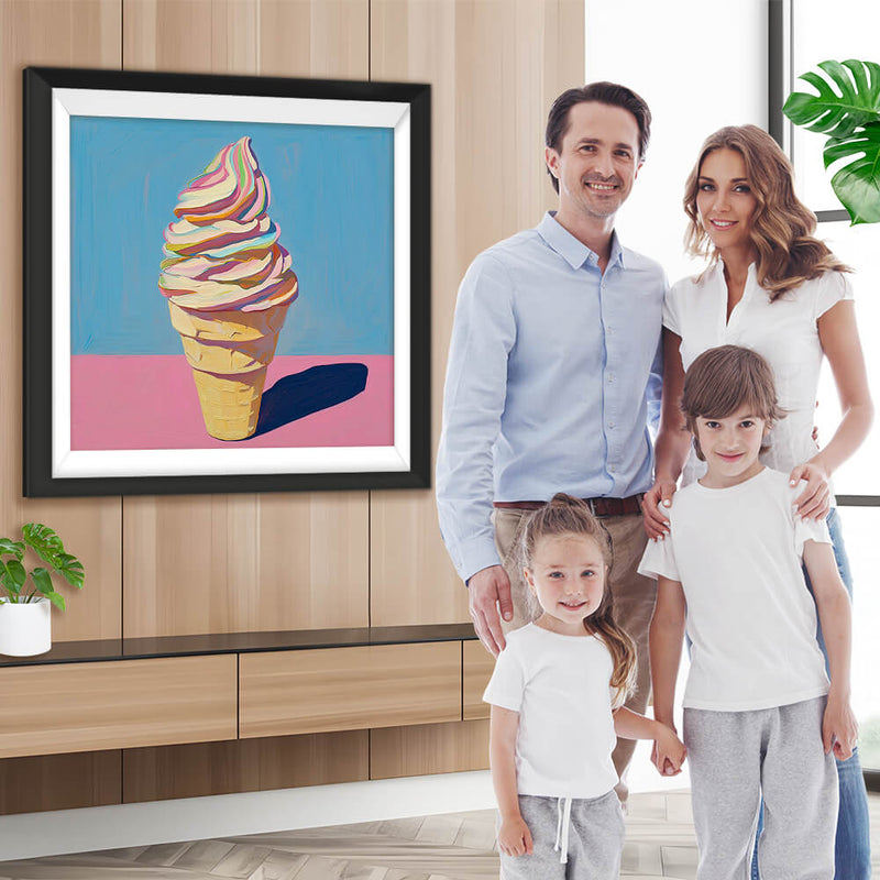 Sahnetüte Diamond Painting