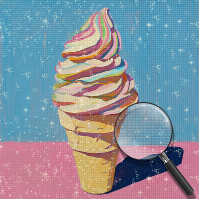 Sahnetüte Diamond Painting