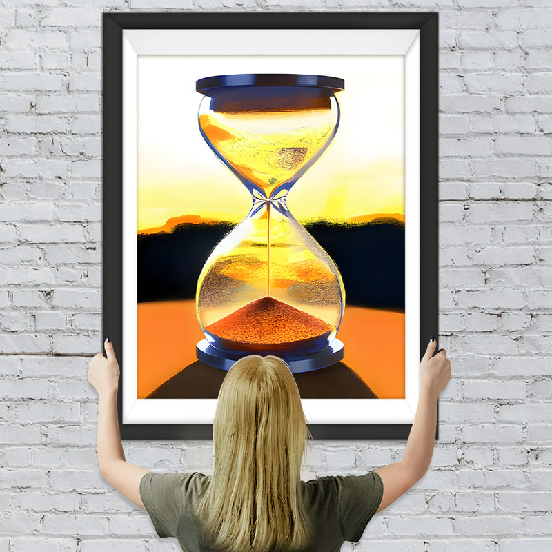 Sanduhr in der Abenddämmerung Diamond Painting