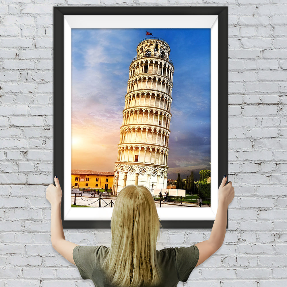 Schiefer Turm von Pisa Diamond Painting