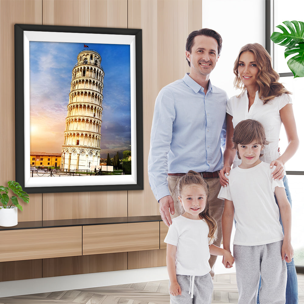 Schiefer Turm von Pisa Diamond Painting