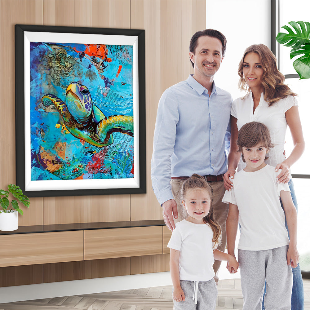 Schildkröte Diamond Painting