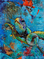 Schildkröte Diamond Painting