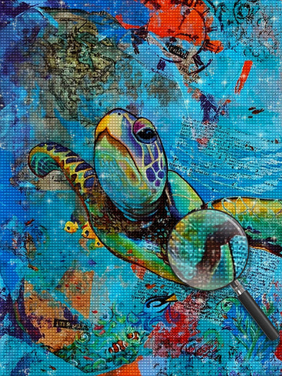 Schildkröte Diamond Painting