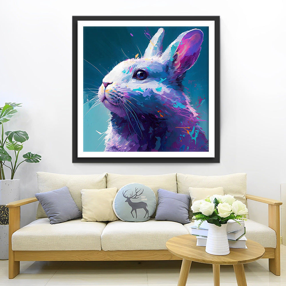 Schlaues Kaninchen Diamond Painting