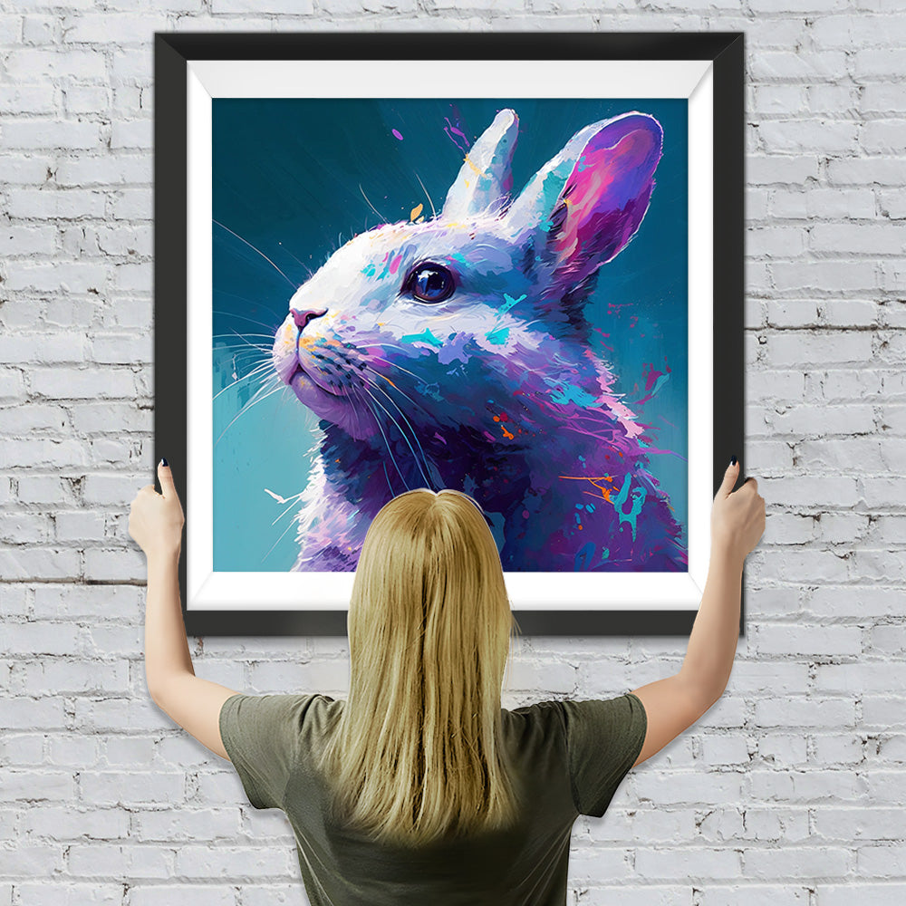 Schlaues Kaninchen Diamond Painting