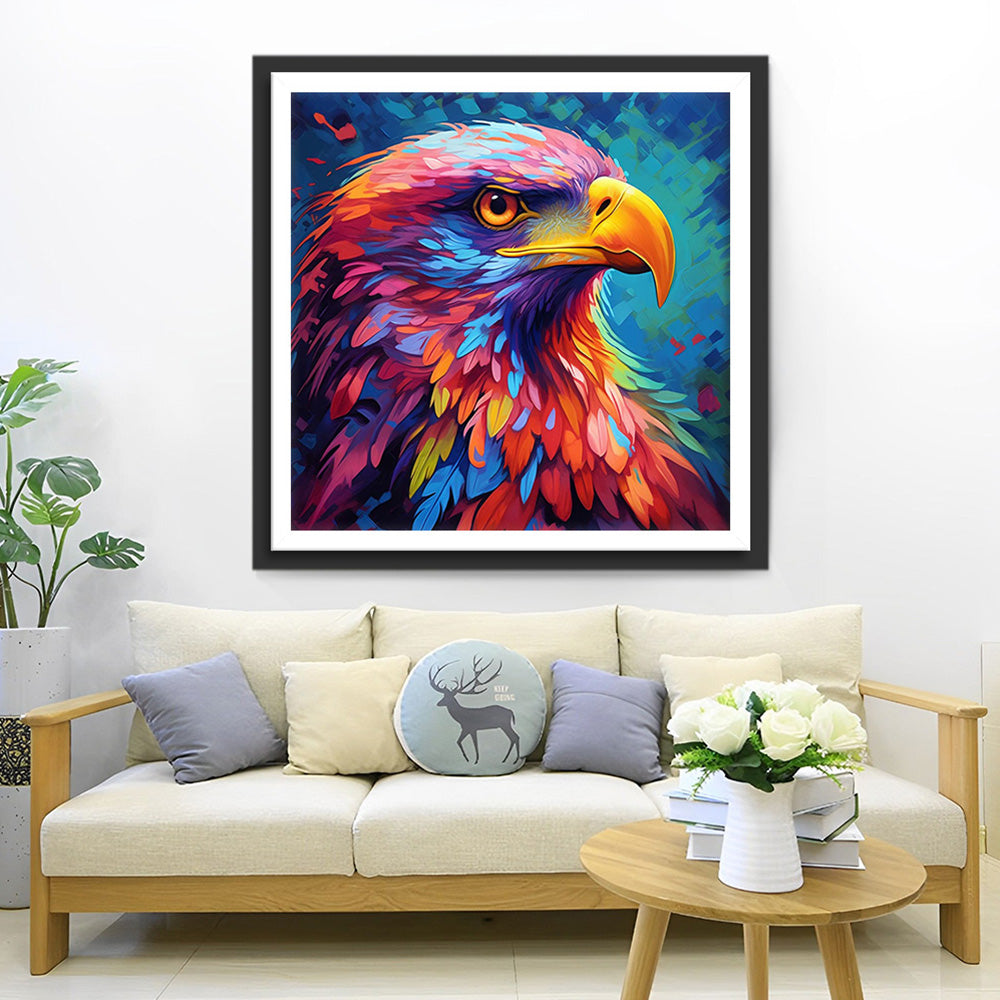 Schlaukopf-Rotadler Diamond Painting