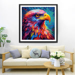 Schlaukopf-Rotadler Diamond Painting