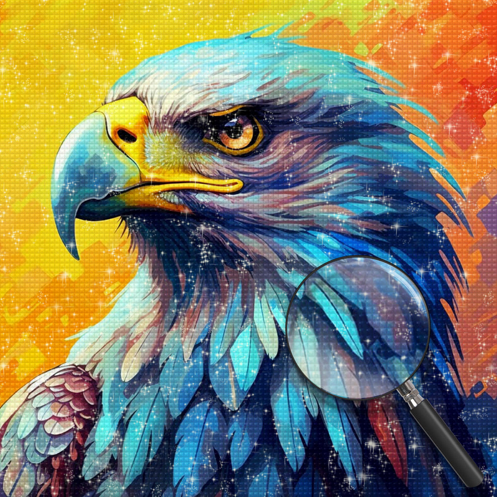 Schlaukopf-Seeadler Diamond Painting