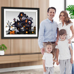 Schloss an Halloween Diamond Painting