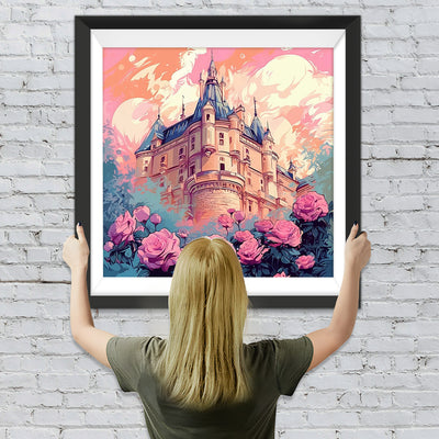Schloss Rose Diamond Painting