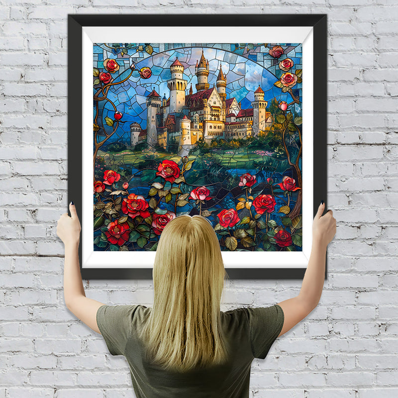 Schloss Rosengarten Diamond Painting