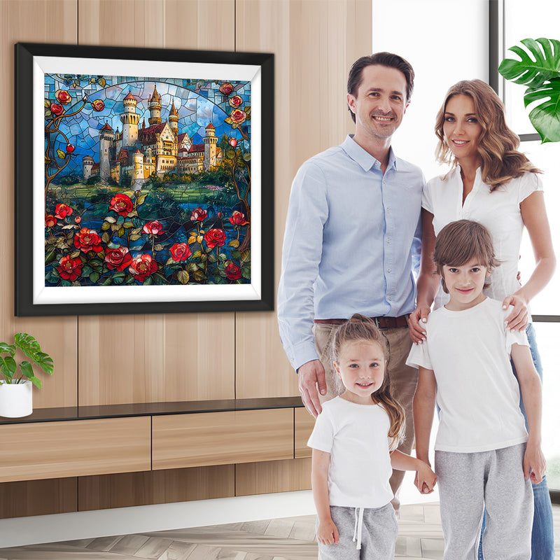 Schloss Rosengarten Diamond Painting