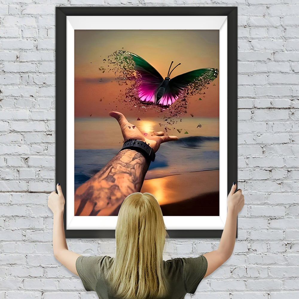 Schmetterling Diamond Painting