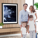 Schmetterlinge auf dem Meer in der Nacht Diamond Painting