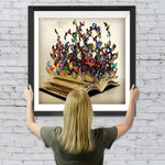 Schmetterlinge Buch Diamond Painting