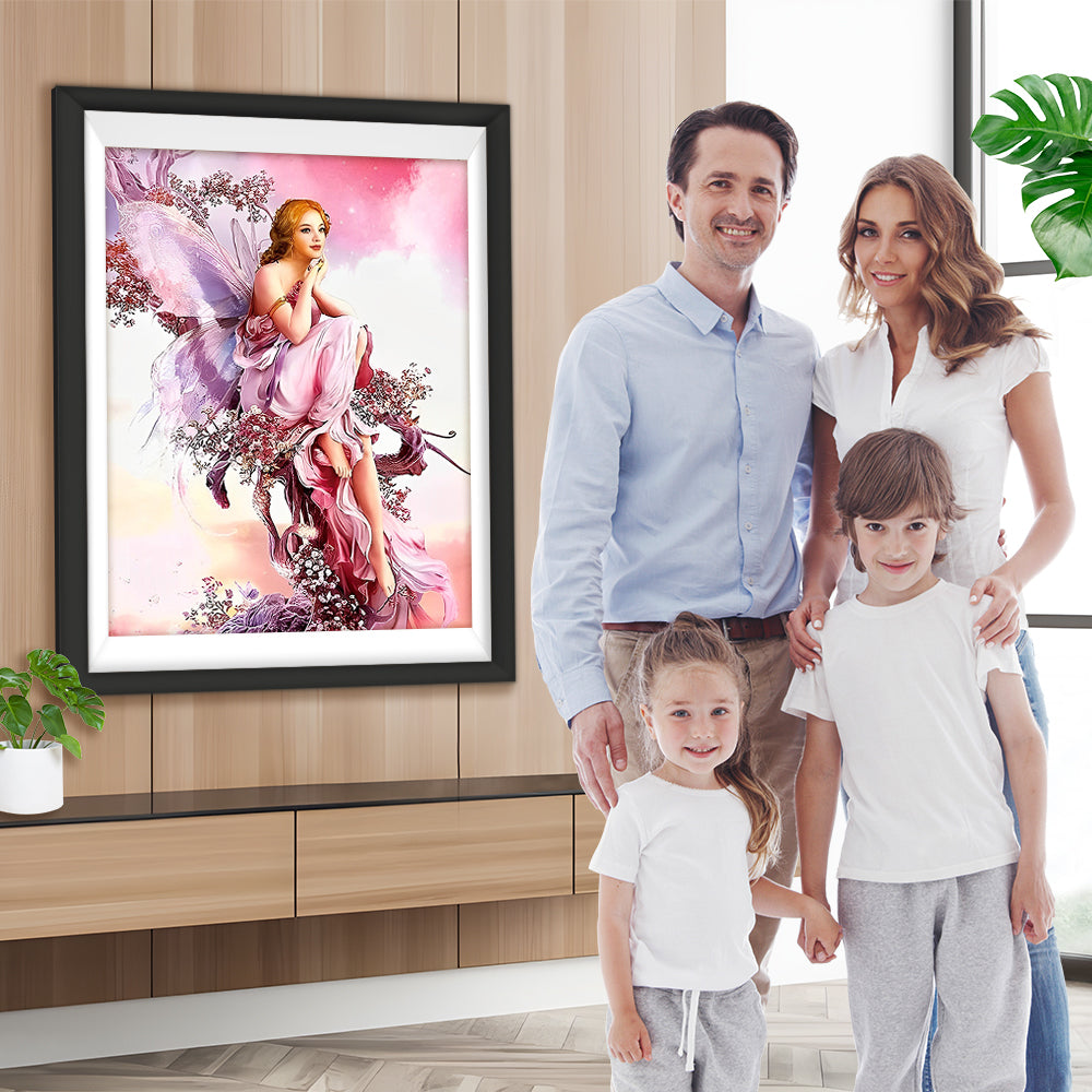 Schmetterlingsfee Diamond Painting