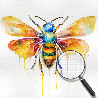Schöne Biene Diamond Painting