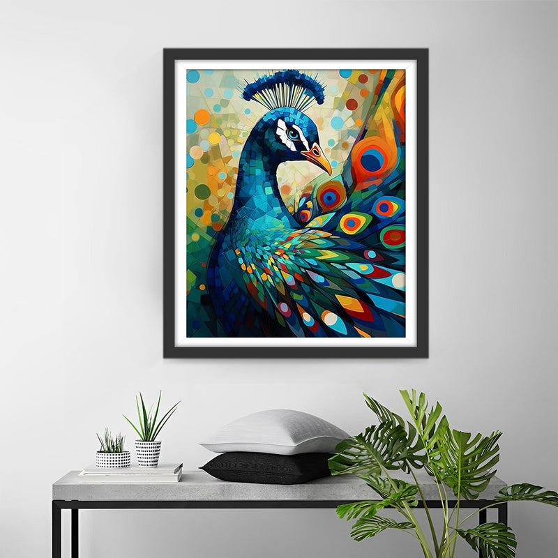 Schöner Pfau Diamond Painting