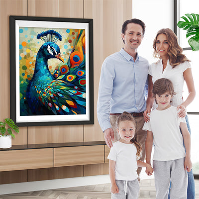 Schöner Pfau Diamond Painting