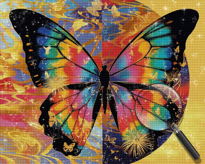 Schöner Schmetterling Diamond Painting