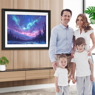 Schönes Polarlicht Diamond Painting