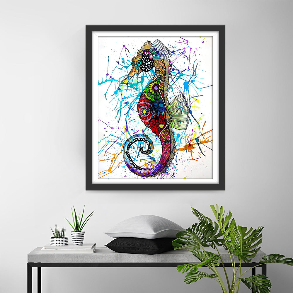 Schönes Seepferdchen Diamond Painting