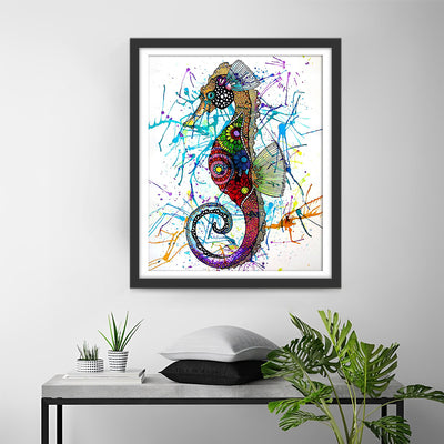 Schönes Seepferdchen Diamond Painting