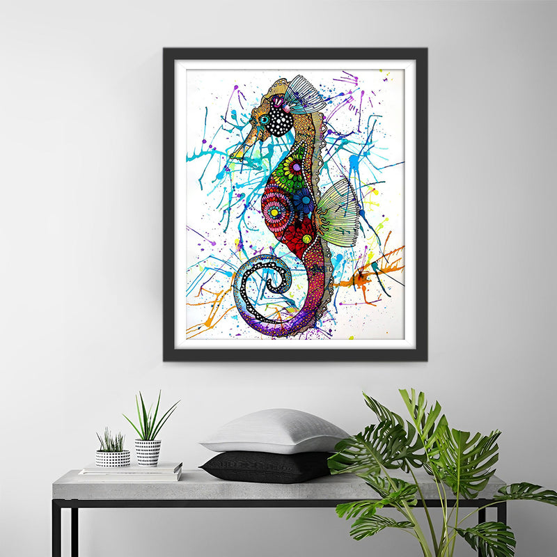 Schönes Seepferdchen Diamond Painting