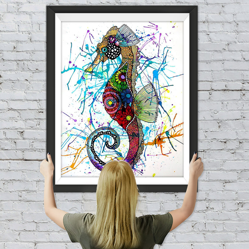 Schönes Seepferdchen Diamond Painting