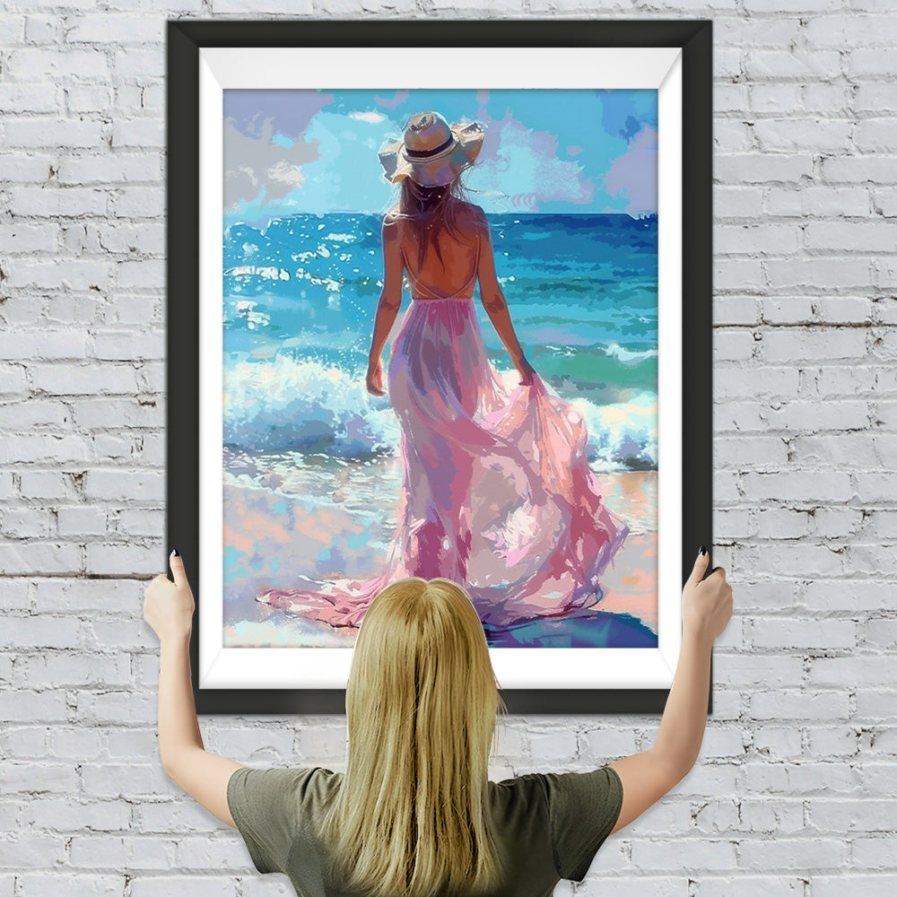 Schönheit am Meer Diamond Painting