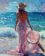 Schönheit am Meer Diamond Painting