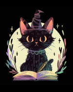 Schwarze Magie Katze Diamond Painting