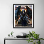 Schwarzer Engel Diamond Painting