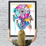 Schwarzer Traumfänger Diamond Painting