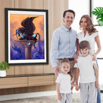 Schwarzes Einhorn Diamond Painting