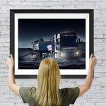 Schwerlastwagen Diamond Painting