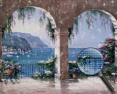 Seelandschaft Diamond Painting