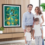 Seepferdchen im Grünen Meer Diamond Painting