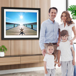 Seestern auf der hölzernen Brücke Diamond Painting