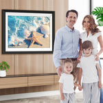 Seesterne und Muscheln am Strand Diamond Painting