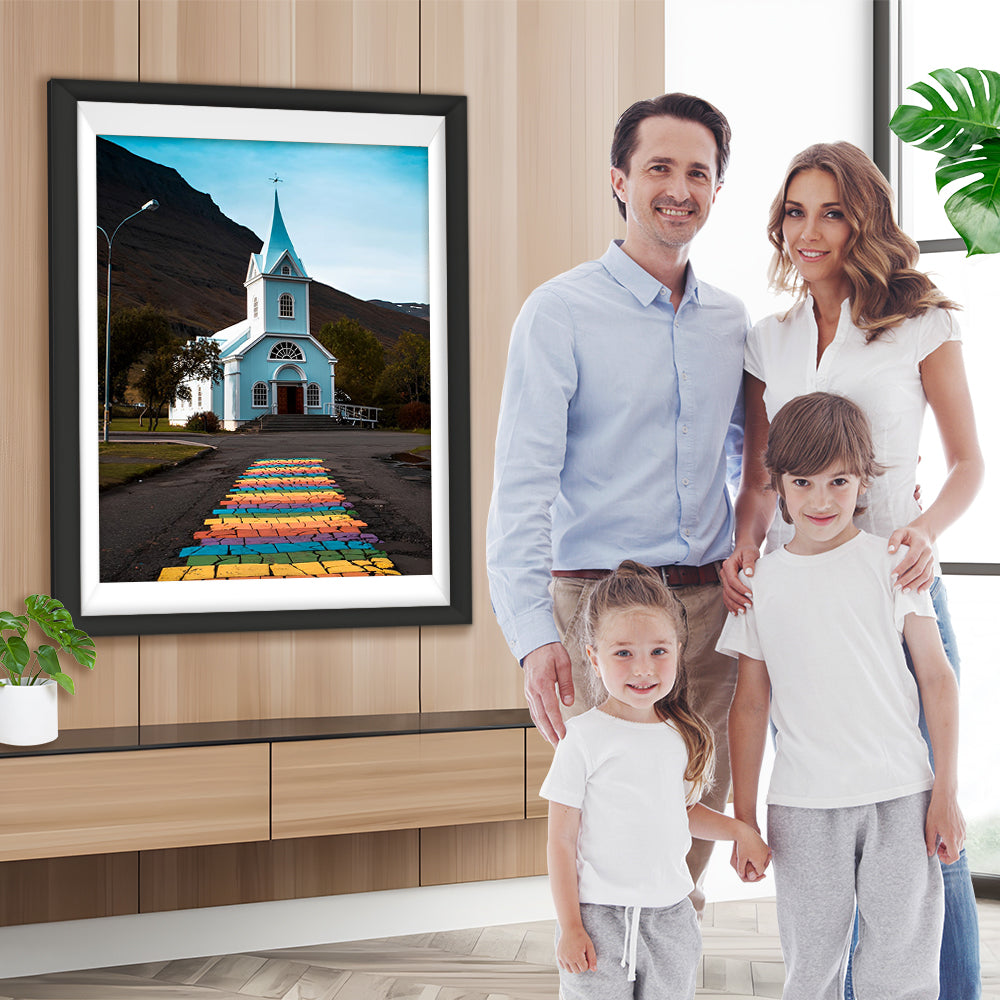 Seyðisfjörður Kirche Diamond Painting