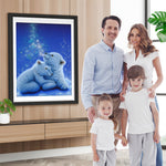 Sich umarmende Eisbäre Diamond Painting